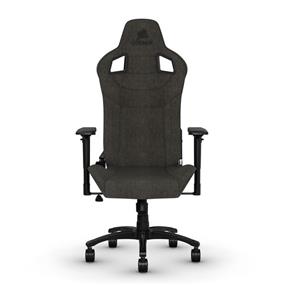 CORSAIR T3 RUSH Fabric Gaming Chair (2023) - Charcoal(Open Box)