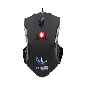 Purex Wired Gaming Mouse - Black - 3000dpi max