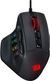 Redragon M811 Aatrox MMO Gaming Mouse, 15 Programmable Buttons Wired RGB Gamer Mouse / Ergonomic Natural Grip Build, 10 Side Macro Keys, Software Supports DIY Keybinds & Backlit(Open Box)