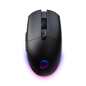 DAREU EM911X Souris de jeu RGB 2,4 GHz sans fil/filaire avec 6 boutons programmables 8000DPI Noir(Boîte ouverte)