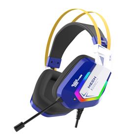 Dareu EH732 Blue 7.1 RGB wired gaming headset 7.1 virtual surround sound