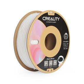 Creality CR-PLA Matte Filament for FDM 3D Printer,1.0Kg 1.75mm, Gypsum White.