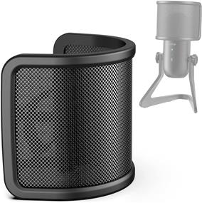 FIFINE U1 U-Shaped Pop Filter for Microphones, Black | with metal mesh | for microphone with diameter between 40-70mm