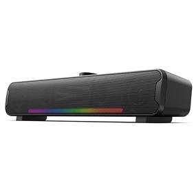 Onikuma L16-BK Computer Speakers, Bluetooth Gaming Sound Bars with RGB Light