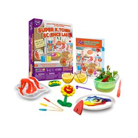 BIG BANG SCIENCE Super Kitchen Science Lab | STEM (STEAM) Experiment Kit | Includes 16 Activities | Includes 36 Tools (Ingredients & Parts)