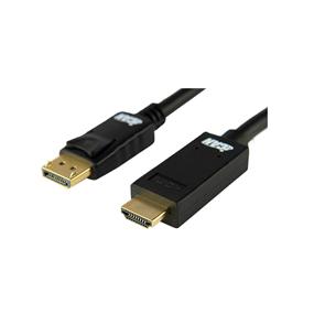iCAN Premium 28AWG Displayport  - HDMI 4k x 2k Ultra HDMI Cable - 10 ft.(Open Box)