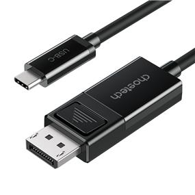 Choetech USB Type-C To DisplayPort Cable, 8K@30Hz 6ft DisplayPort To USB C Cable, Thunderbolt 3 To DisplayPort Two-Way