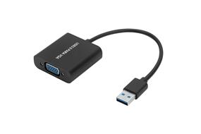 iCAN USB-A 3.0 Male to VGA Female Adapter