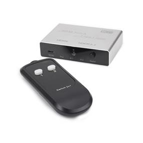 iCAN HDMI Switch 2 Inputs 1 Output 8K@60HZ | Remote Control w/ Power Adapter