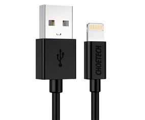 Choetech  [1.8m] MFi Certified Lightning To USB Cable, 2.4A Fast Charging, Black(Open Box)