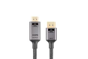 iCAN DisplayPort - HDMI Cable Male to Male,8K 60HZ - 6 feet