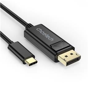 Choetech  USB Type C to DisplayPort Cable, 8K@60Hz, 6FT, Black (XCP-1801)(Open Box)