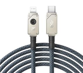 Baseus Unbreakable Series Fast Charging Data Cable Type-C to iP 20W, 1m (3.3ft),Stellar White