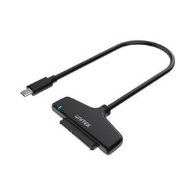 Unitek USB Type-C 5Gbps to 2.5 inch SATA Hard Disk 6G Adapter, Black