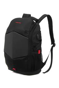 KINGSLONG 17.3" Gaming Backpack with USB Port, Waterproof, Black (KLB1549)