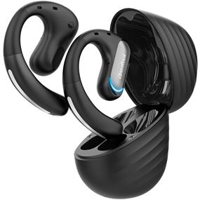 ONEODIO T1 OpenRock Pro Open-Ear Air Conduction Sports Earbuds, Black | Bluetooth 5.2 | IPX5 water resistant