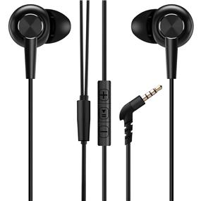 iCan M760i-BK Wired Stereo Headphone with Ultra Bass, Durable Tangle Free Cord, Noise Isolating