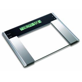 HOMEIMAGE Ultra Wide Glass Body Fat/Hydration Monitor/Bath Scale - Max. 440 lbs(Open Box)