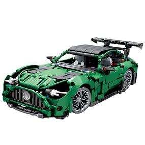 MoYu CHASES (AMG) 1:14 Sports Car Building Blocks Kit (MY88320A) | DIY Creative Puzzle Bricks Model | Supercar Appearance | Enthusiast Collectible | 1460 Pieces | STEM Educational Kits (Not Including Remote Control Parts)