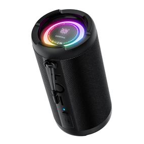 Onikuma L20 Outdoor Portable RGB Light Waterproof Stereo Dual Speakers Wireless Speaker Loud Subwoofer(Open Box)