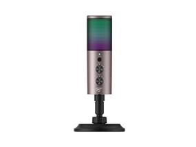 Havit GK61 USB A / USB C RGB Condenser Gaming Microphone with 3.5mm headphone output / Hi-Fi build-in Chip / Black+Ochre