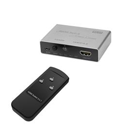 iCAN HDMI Switch 8K@60HZ, 3 Inputs 1 Output, Remote Control with Power Adapter