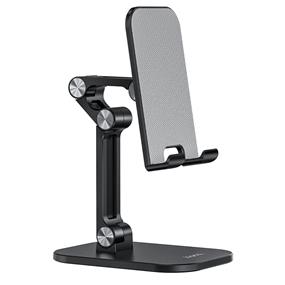 HOCO Double Folding Tablet Desktop Stand, Black (PH34)(Open Box)