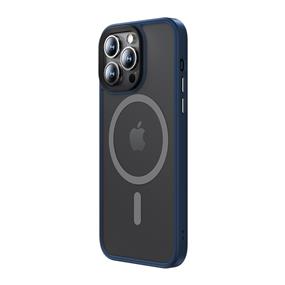 Benks Magnetic Mist Hybrid PC+TPU case for iPhone 14 Plus 6.7'', Blue(Open Box)