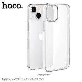 HOCO Light series TPU case for Iphone 14 - transparent