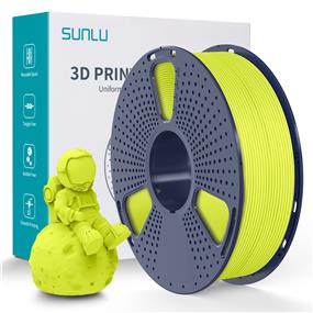 Sunlu 1.75mm, 1kg/spool, PLA Matte (Bright Yellow)