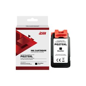 iCan Canon PG275XL Black Ink Cartridge (Remanufactured)
