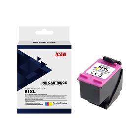 iCan HP 61XL Tri-color Ink Cartridge (Remanufactured)(Open Box)