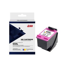 iCan HP 64XL Tri-color Ink Cartridge (Remanufactured)