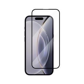 VMAX 2.5D Full Cover Tempered Glass Screen Protector for iPhone 15 Pro Max 6.7'', Transparent