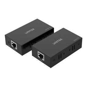 UNITEK HDMI 4K30HZ Extender Over Ethernet with 150m Cable & Power Adaptors(Open Box)