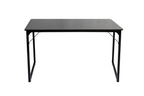 iCAN Modern Office Desk, 120*60*75cm, 15mm Wood Top, Black
