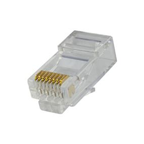 iCAN RJ45 Cat6 / Cat5 50u Connector Plugs  25 pcs (203-1372-1)