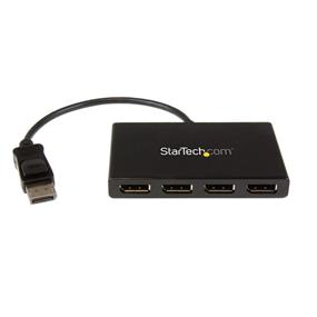StarTech DisplayPort to DisplayPort Multi-Monitor Splitter - 4-Port MST Hub (MSTDP124DP)