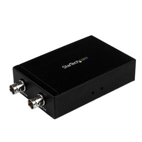 StarTech Convertisseur HDMI vers SDI Adaptateur HDMI vers 3G SDI avec double sortie SDI (HD2SDI)