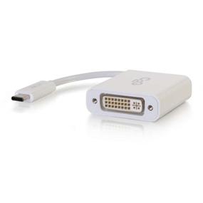 Cables to Go USB-C TO DVI-D VIDEO ADAPTER CONVERTER - WHITE (29484)