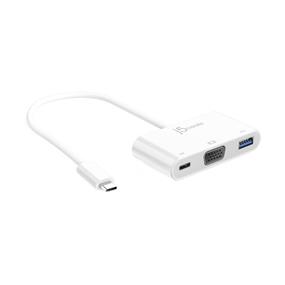 J5CREATE USB Type-C to VGA & USB 3.0 with Power Delivery (JCA378)