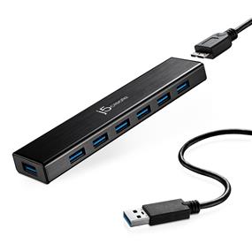 j5create JUH377 USB 3.0 7-Port Hub