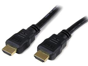STARTECH Câble HDMM3 3 pieds HDMI haute vitesse vers HDMI mâle vers mâle noir (HDMM3)