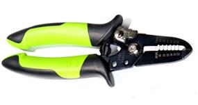 KING'SDUN Multi-functional Precision Wire Stripper Wire Clamp Wire Cutter Diagonal Cutter -Green (KS-205023)