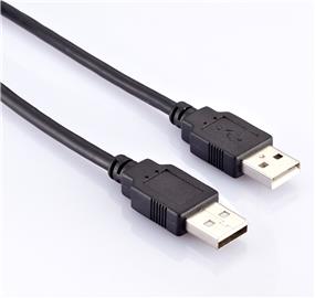 iCAN USB A-A M/M Cable - 6 ft.  (for PC to PC or PC to Device with type "A" connection) (203-1409-1)