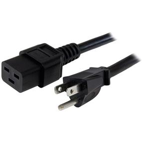 Startech Computer Power Cord - NEMA 5-15P to C19, 14 AWG, 10 ft (PXT515191410)