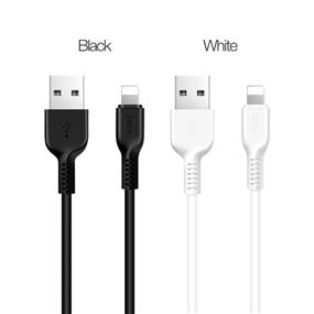 HOCO Lightning Cable “X20 Flash” Charging Data Sync, White, 3M