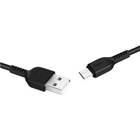 HOCO Cable “X20 Flash” charging data sync USB Type-C, 2 meter, Black(Open Box)