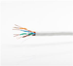 iCAN 1000 ft Bulk Cat5e, CCA  (Copper Clad Aluminum) Ethernet Cable, 24 AWG, UTP Pull Box, CM Rated