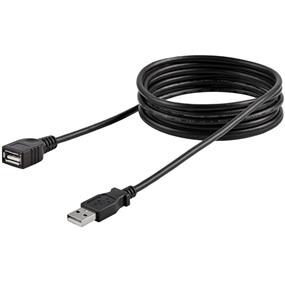 STARTECH USB 2.0 Extension Cable A to A (USBEXTAA6BK)